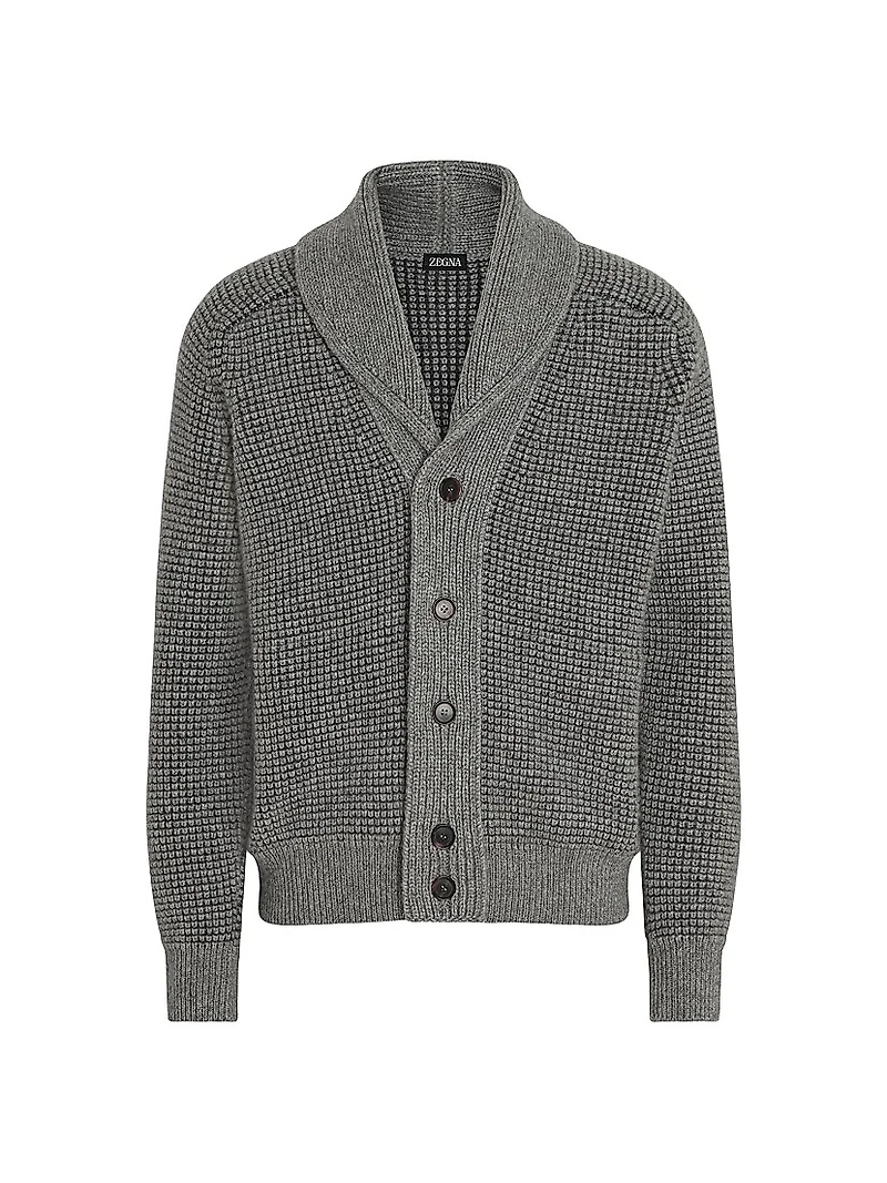 Cashmere and Mohair Cardigan