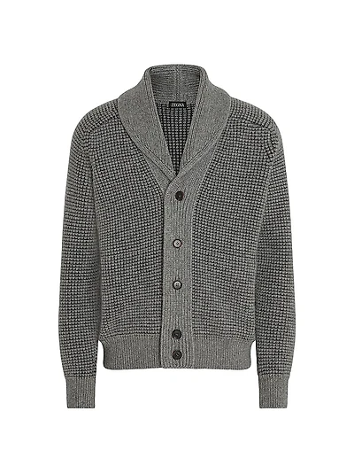 Cashmere and Mohair Cardigan