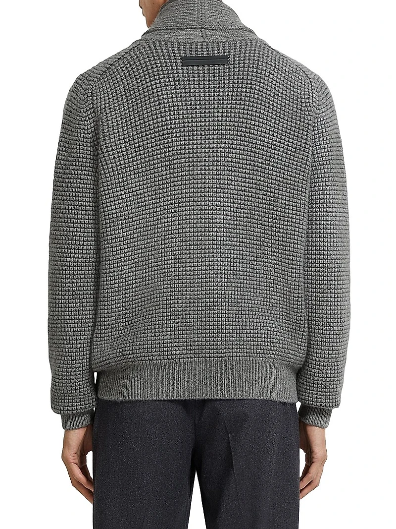 Cashmere and Mohair Cardigan