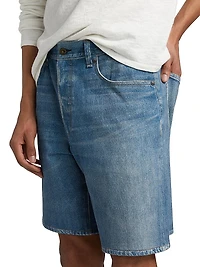 Miramar Straight-Fit Denim Shorts