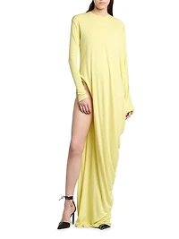 Crêpe-Jersey Maxi-Dress