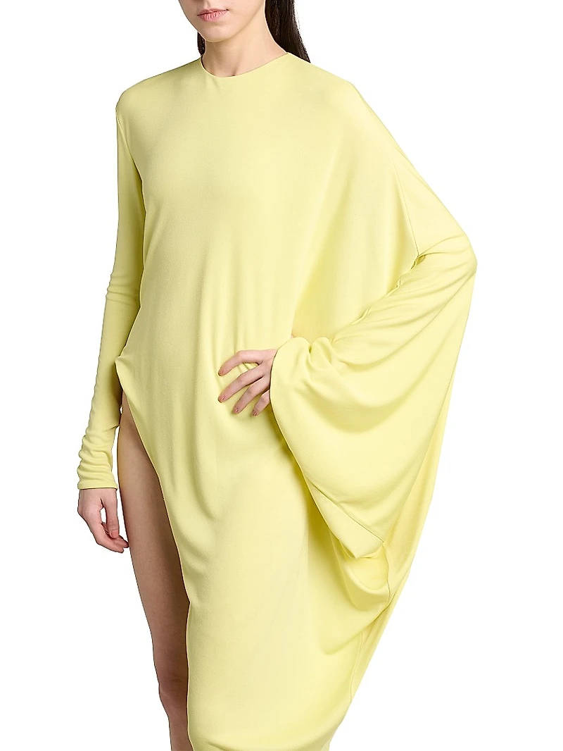Crêpe-Jersey Maxi-Dress