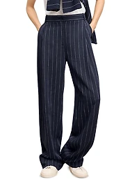 Fitz Trousers Striped Porto Weave