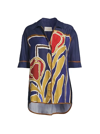 Pivoine Khoen Boxy Shirt