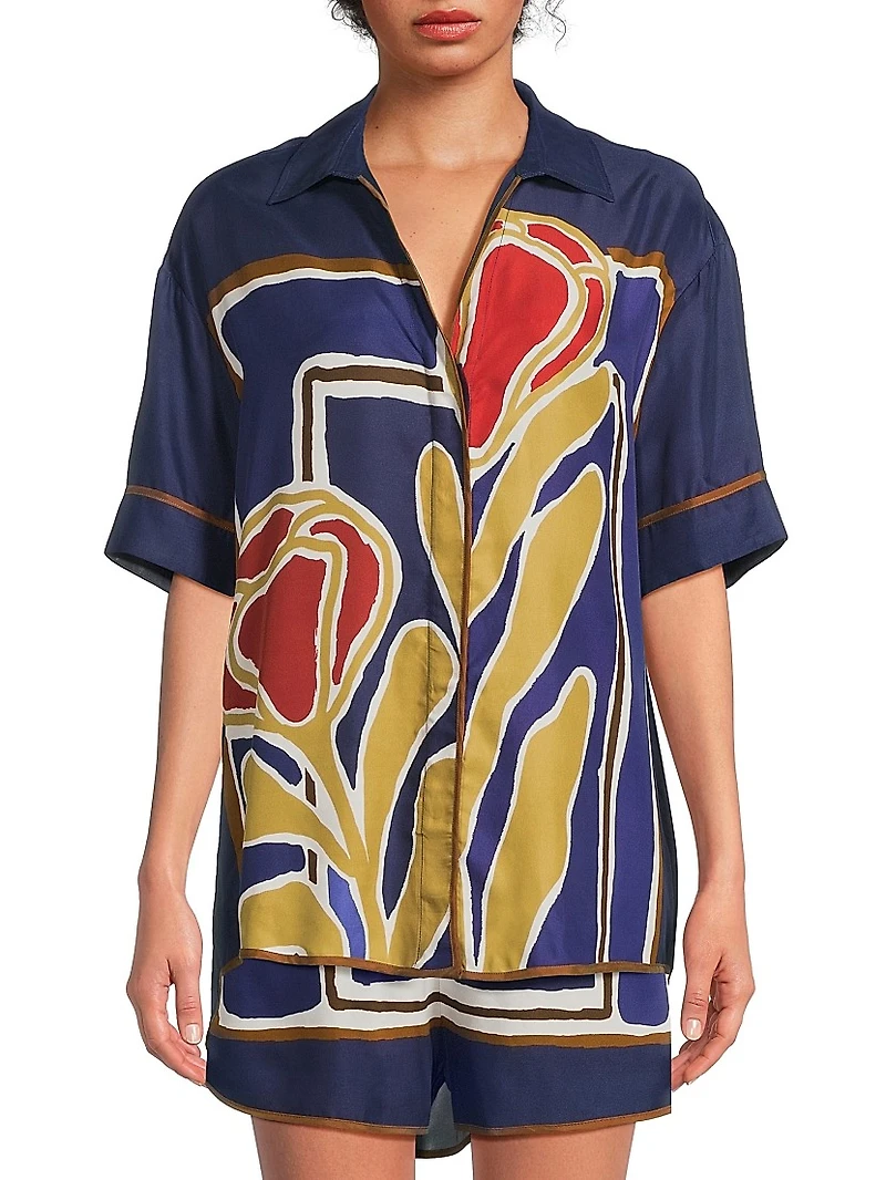 Pivoine Khoen Boxy Shirt