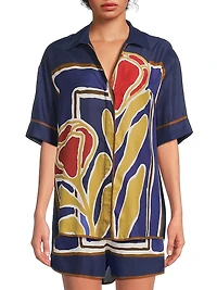 Pivoine Khoen Boxy Shirt