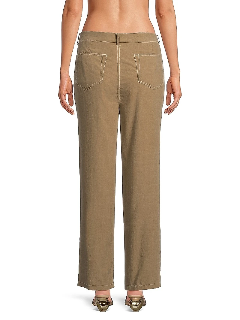 Pivoine Brixlynn Wide-Leg Pants