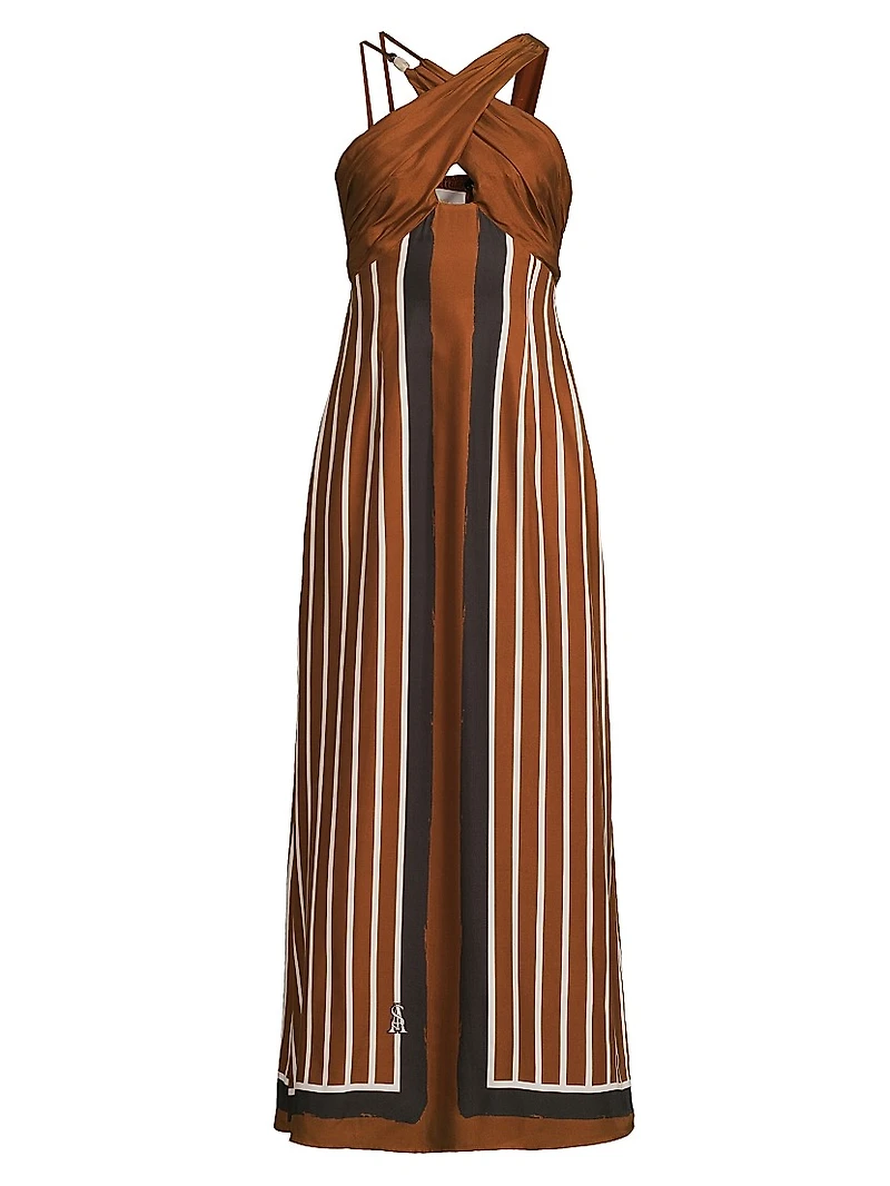 Pivoine Ellery Striped Maxi Dress