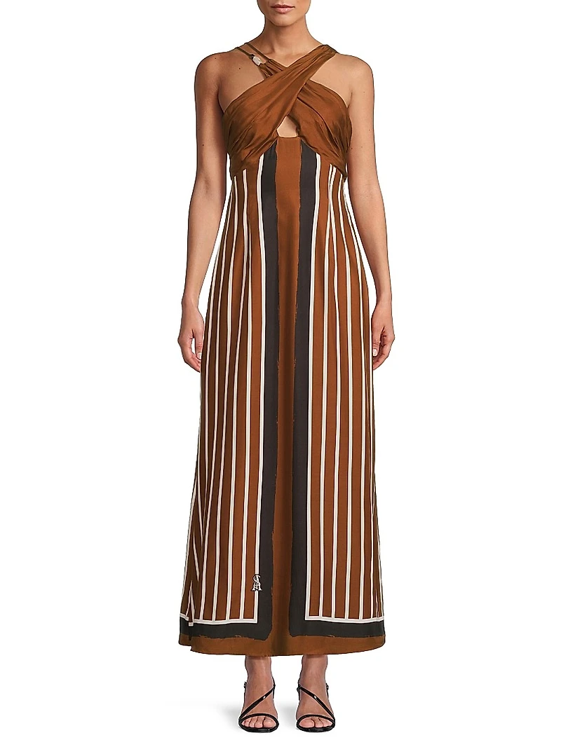 Pivoine Ellery Striped Maxi Dress