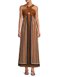 Pivoine Ellery Striped Maxi Dress