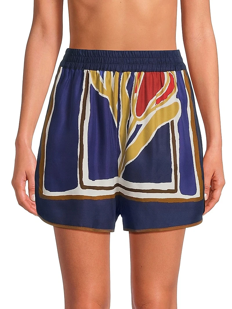 Pivoine Yumi Printed Shorts