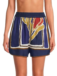 Pivoine Yumi Printed Shorts