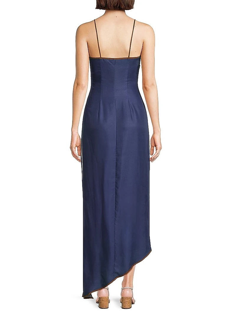 Pivoine Avinta Asymmetric Maxi Dress