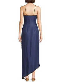 Pivoine Avinta Asymmetric Maxi Dress