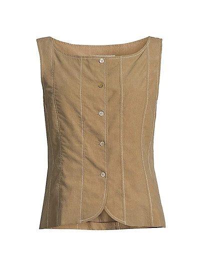 Pivoine The Klara Boatneck Vest