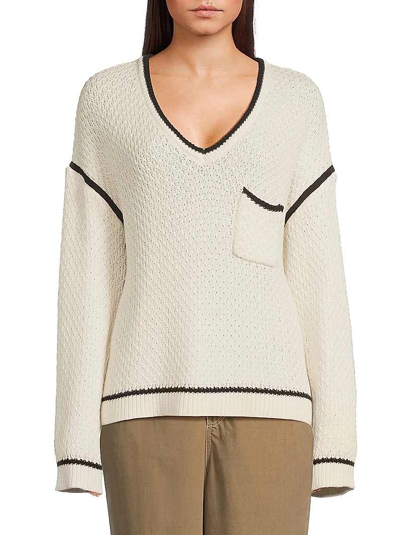 Pivoine Inka Oversized Cotton-Wool Sweater