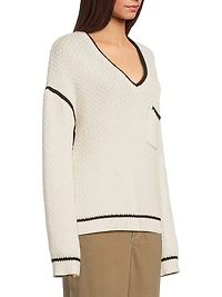 Pivoine Inka Oversized Cotton-Wool Sweater