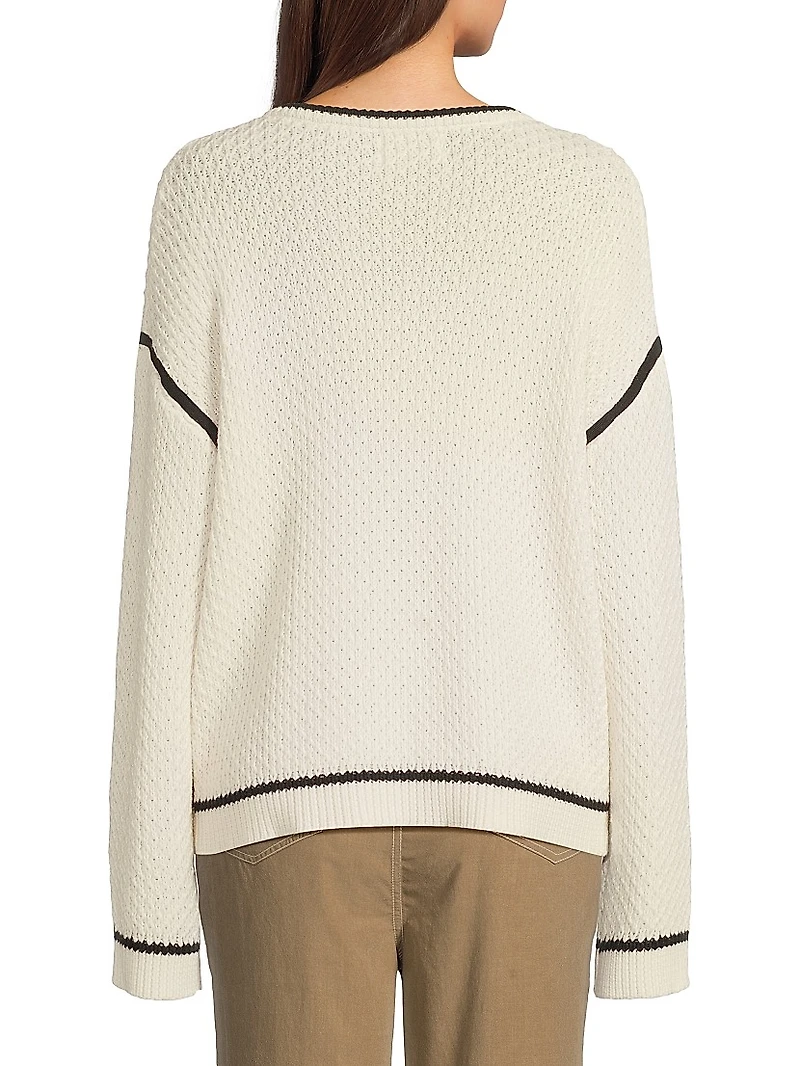 Pivoine Inka Oversized Cotton-Wool Sweater