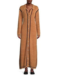 Pivoine Autumn Knit Maxi Dress