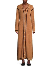 Pivoine Autumn Knit Maxi Dress