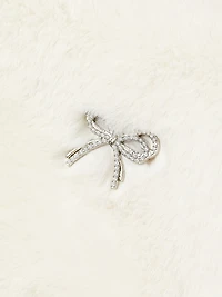 Jewel-Trimmed Faux Fur Coat