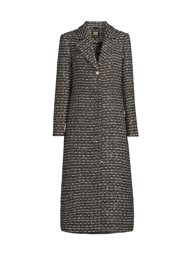SB Tweed Longline Coat