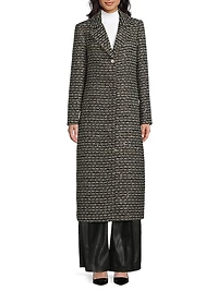 SB Tweed Longline Coat