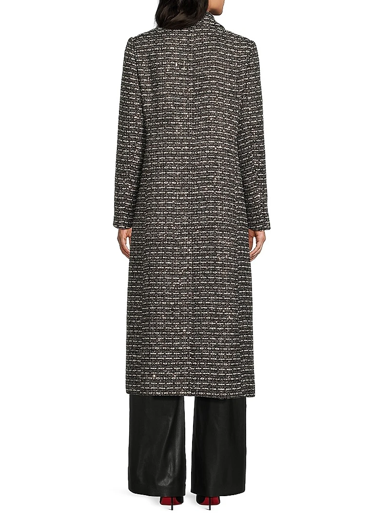 SB Tweed Longline Coat