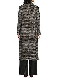SB Tweed Longline Coat