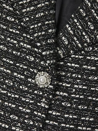 SB Tweed Longline Coat