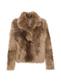 Toscana Shearling Lamb Reversible Jacket