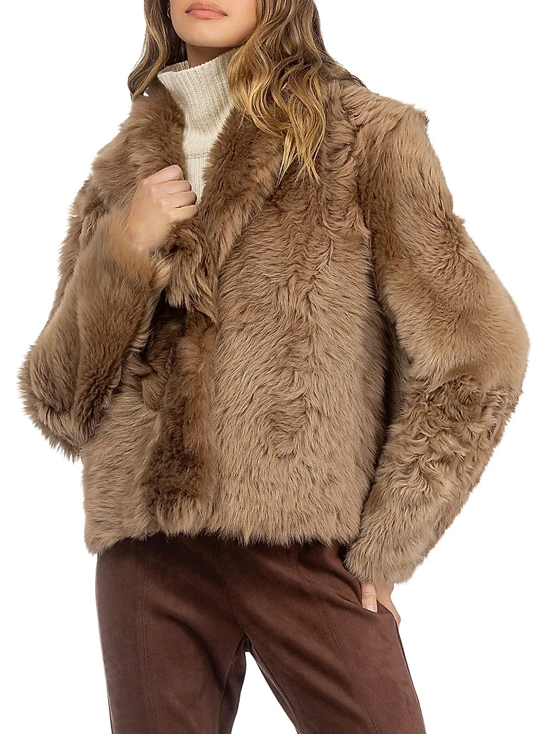 Toscana Shearling Lamb Reversible Jacket