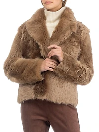 Toscana Shearling Lamb Reversible Jacket
