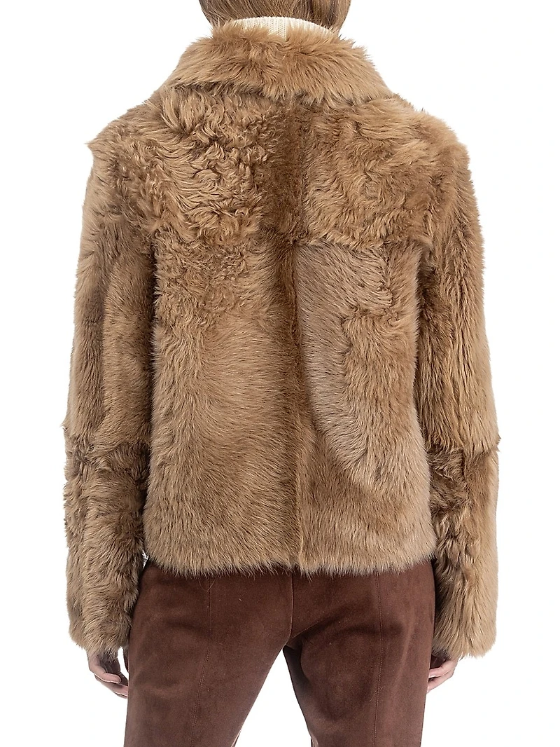Toscana Shearling Lamb Reversible Jacket