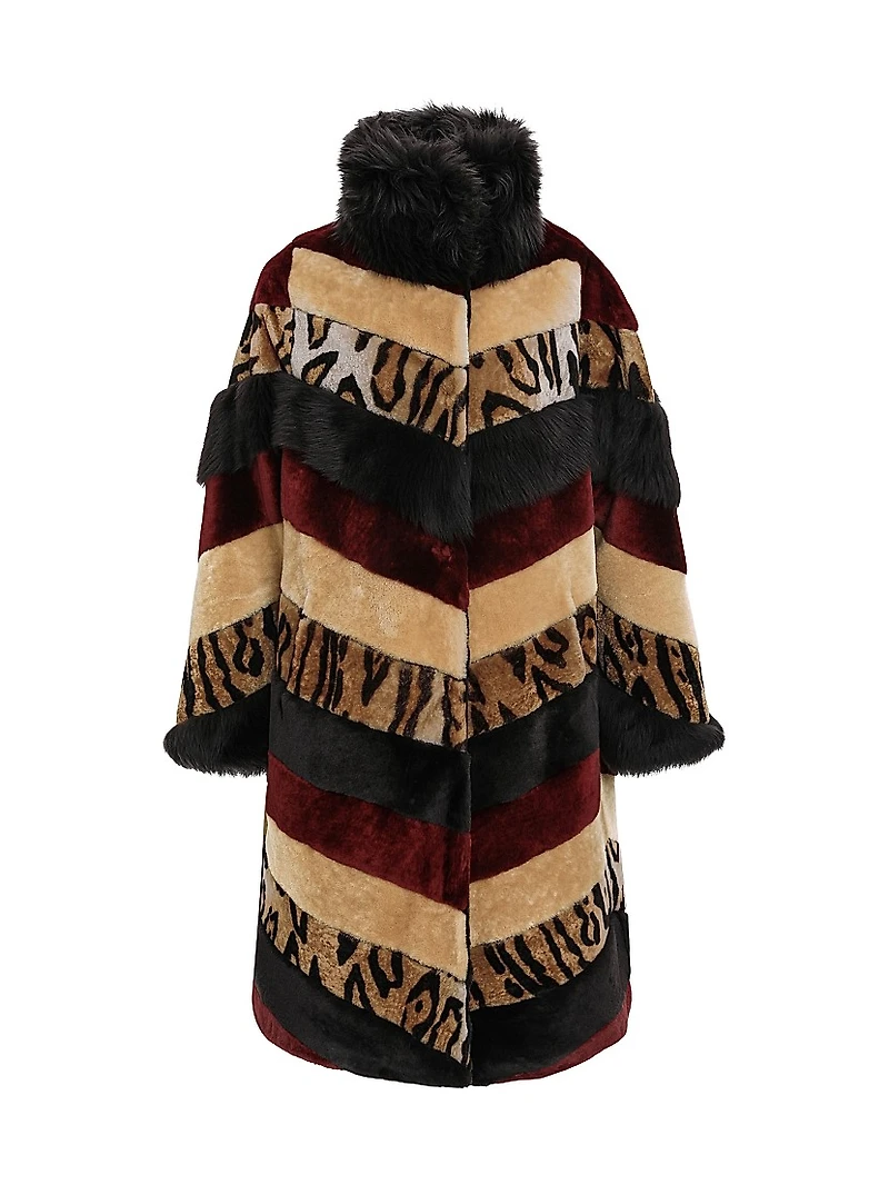 Merino Shearling Lamb and Merinillo Short Coat