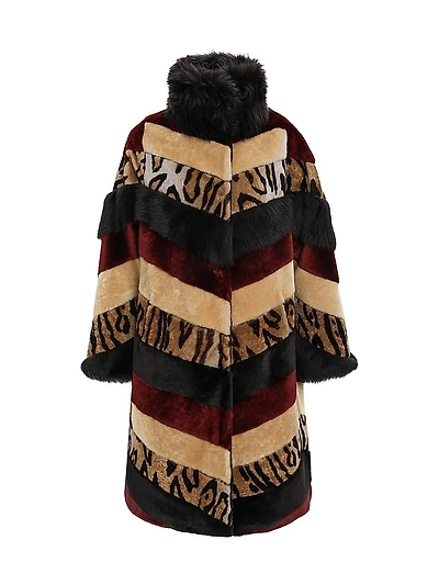 Merino Shearling Lamb and Merinillo Short Coat