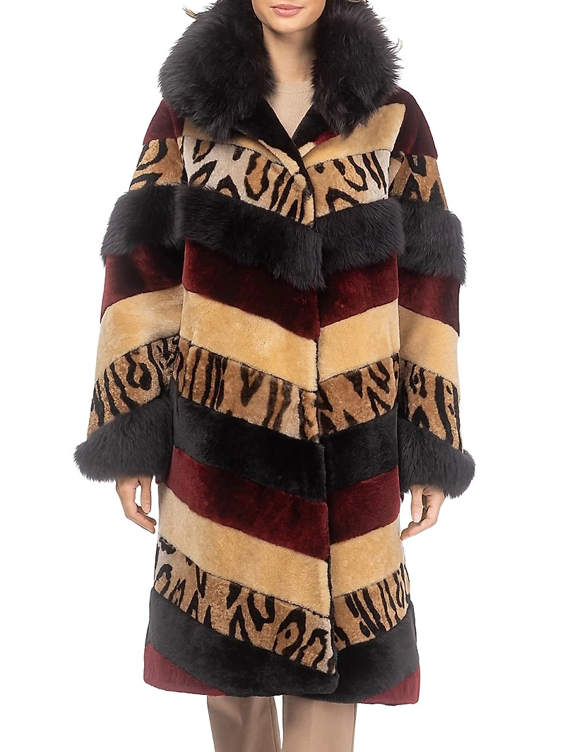Merino Shearling Lamb and Merinillo Short Coat