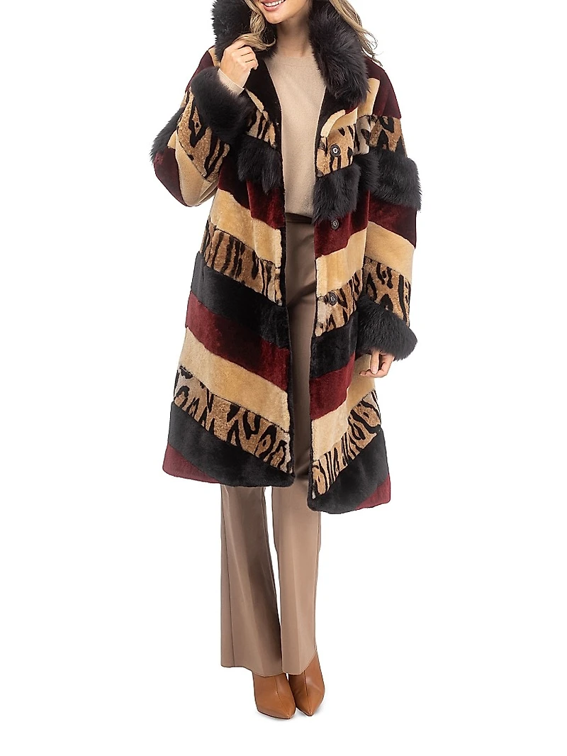 Merino Shearling Lamb and Merinillo Short Coat