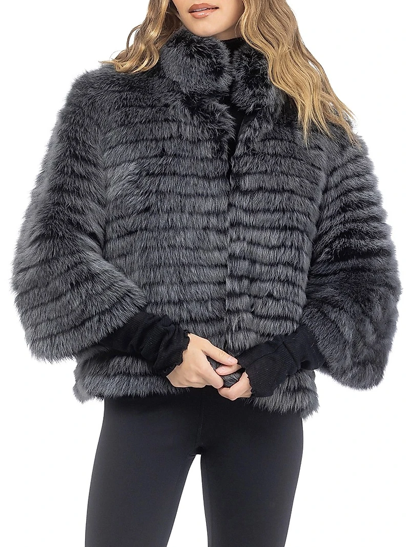 Toscana Shearling Lamb Layered Jacket