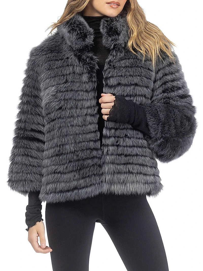 Toscana Shearling Lamb Layered Jacket