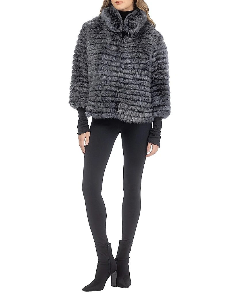 Toscana Shearling Lamb Layered Jacket