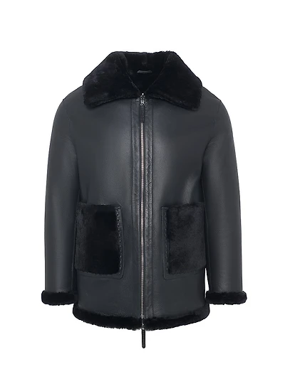 Reversible Merino Shearling Lamb Jacket