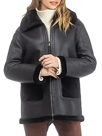Reversible Merino Shearling Lamb Jacket