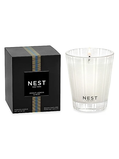 Amalfi Lemon & Mint Scented Candle