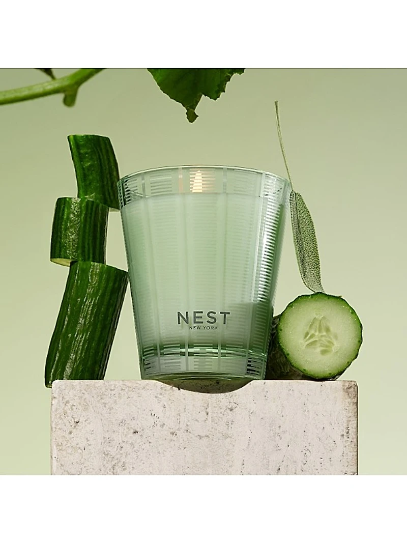 Cucumber & White Sage Scented Candle