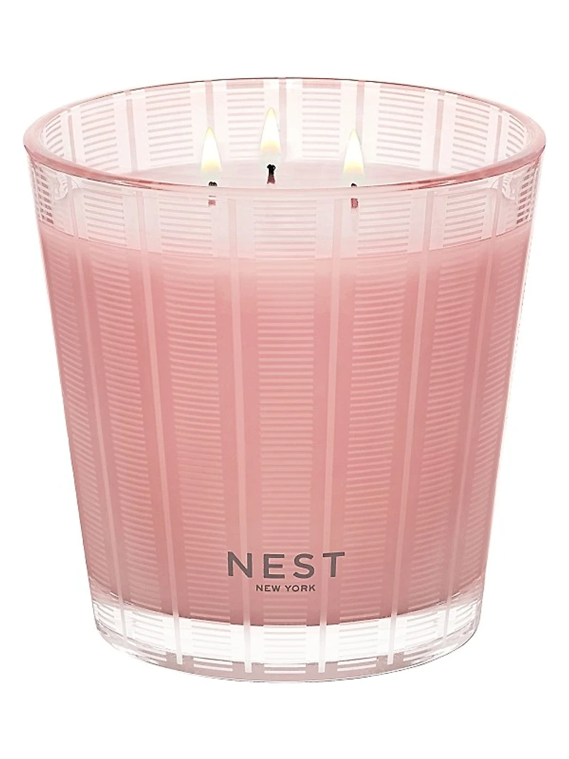 Himalayan Salt & Rosewater Scented Candle