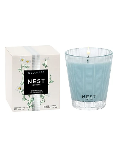 Driftwood & Chamomile Scented Candle
