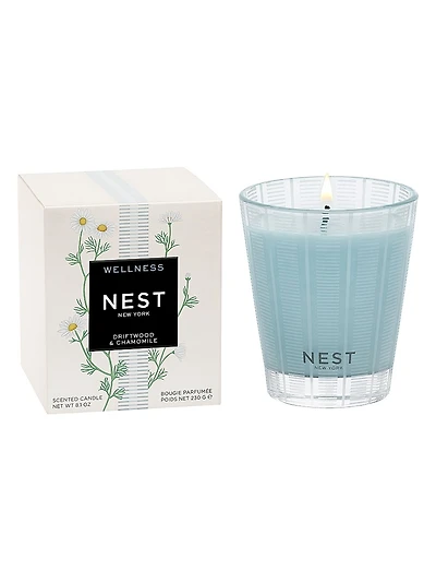 Driftwood & Chamomile Scented Candle