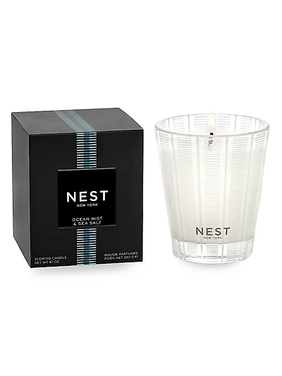 Ocean Mist & Sea Salt Scented Candle