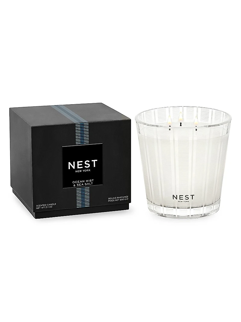 Ocean Mist & Sea Salt Scented Candle